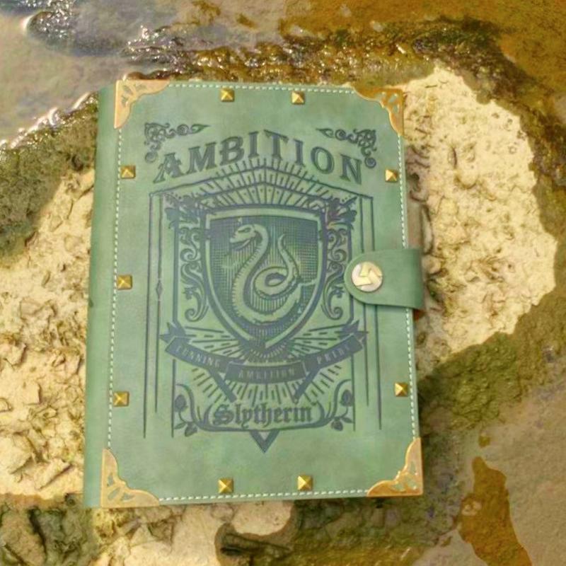 genuine harry potter a5 loose spiral notebook hogwarts college card binder four college b5 loose spiral notebook vintage notepad