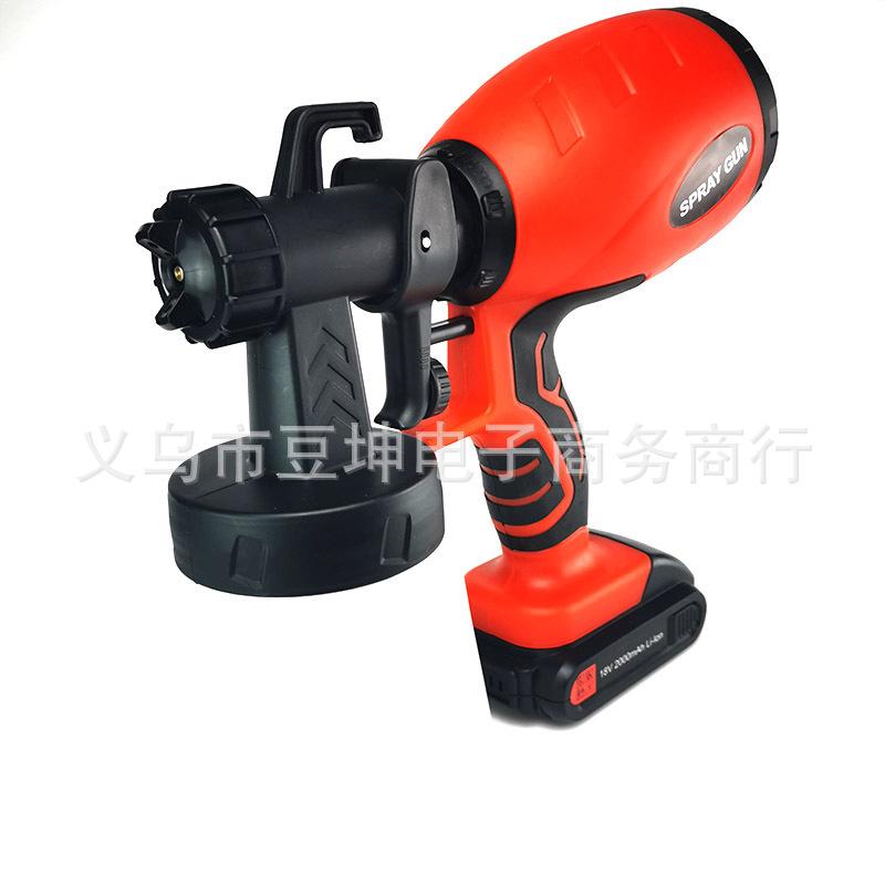 New Lithium Spray Gun Paint Spraying Gun Electric Spray Gun 18V Lithium Battery High-Pressure Spray Gun Electric Tool Sterilizer