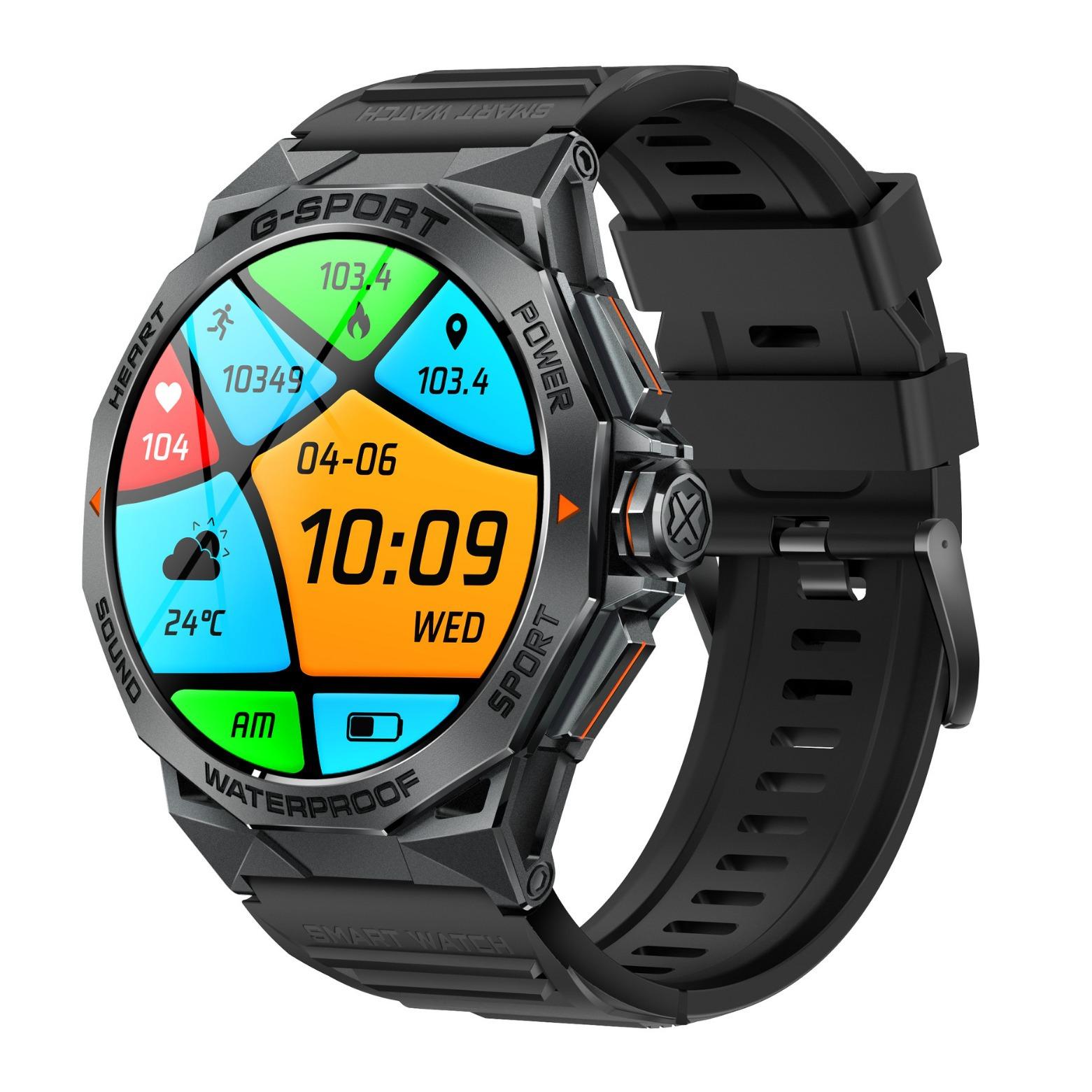 smart watch k62 bluetooth calling 1.43 amoled