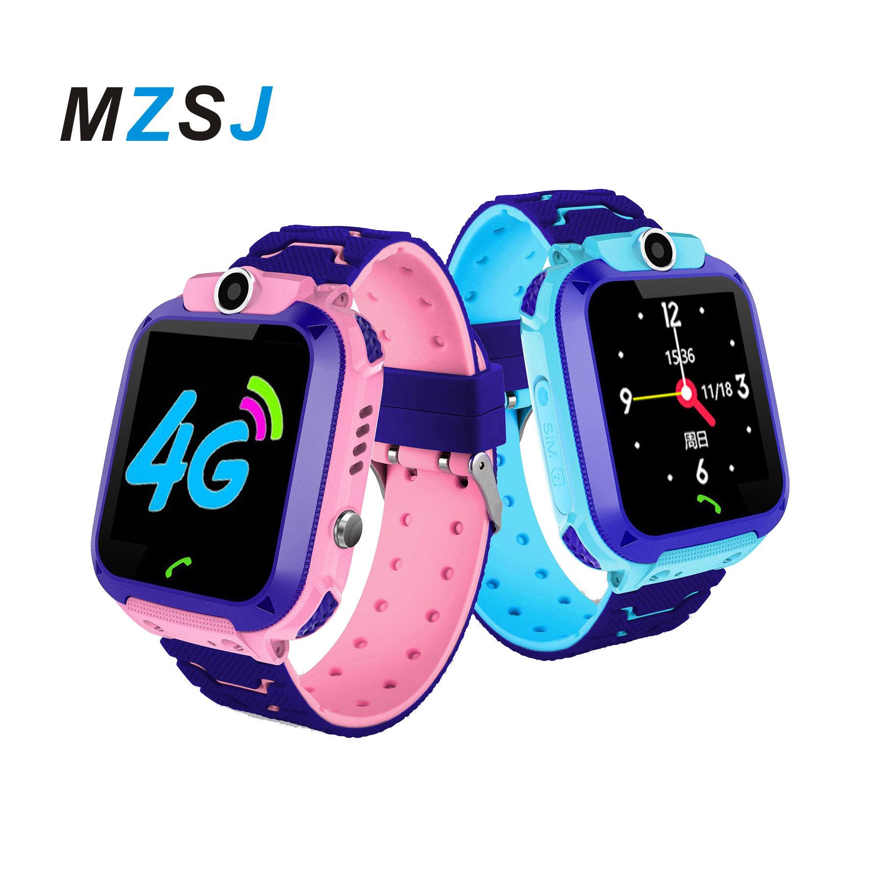 Cross-Border Hot 4G Multi-Language Q12b Photography Waterproof Video Call Children Intelligent GPS Positioning Smart Watch