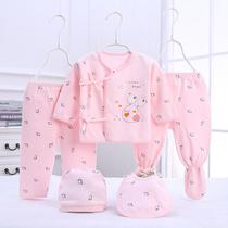baby cotton five-piece underwear set newborn baby male and female baby clothes