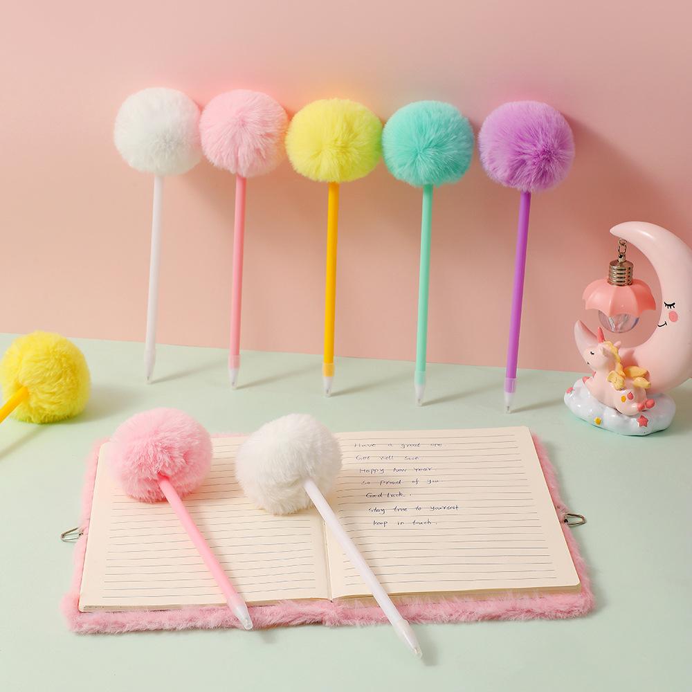 Good-looking Ball Ball Point Pen Gel Pen Cute Diy Hand Account Making Writing Pen for Students in School Season Gift Pen