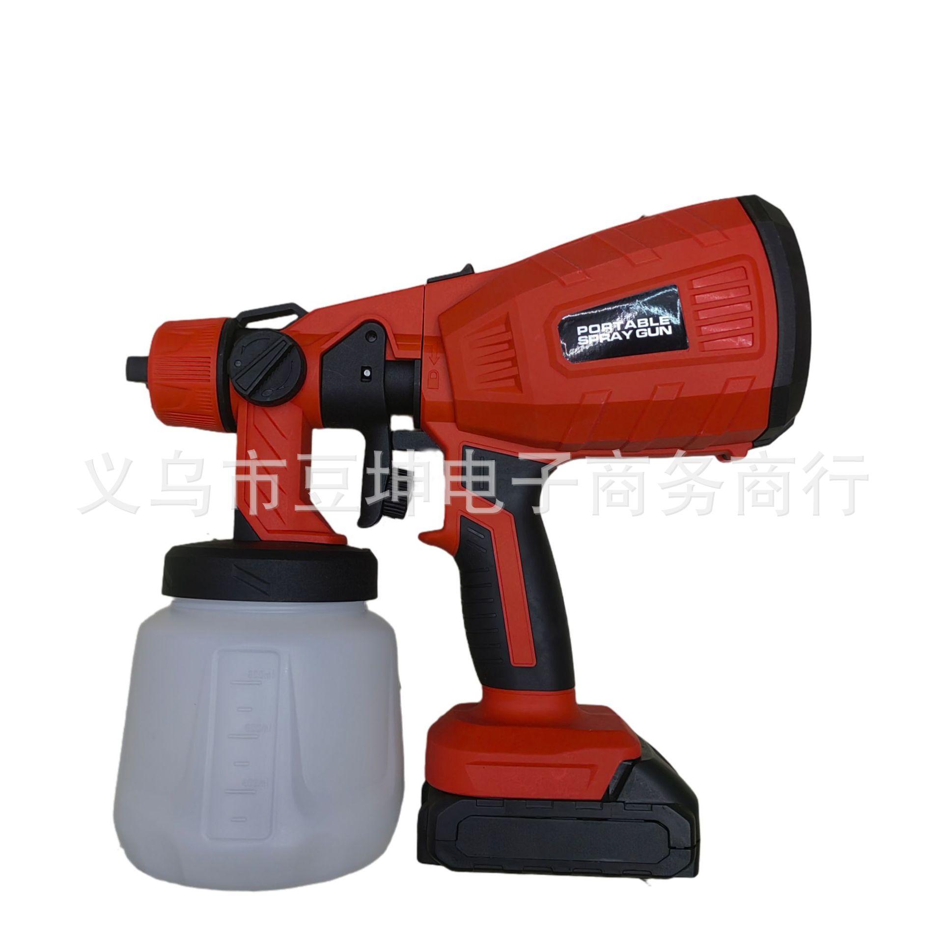 Electric Spray Gun Lithium Electric Spray Gun Painting Spray Gun Portable Separate Spray Gun Electric Tool