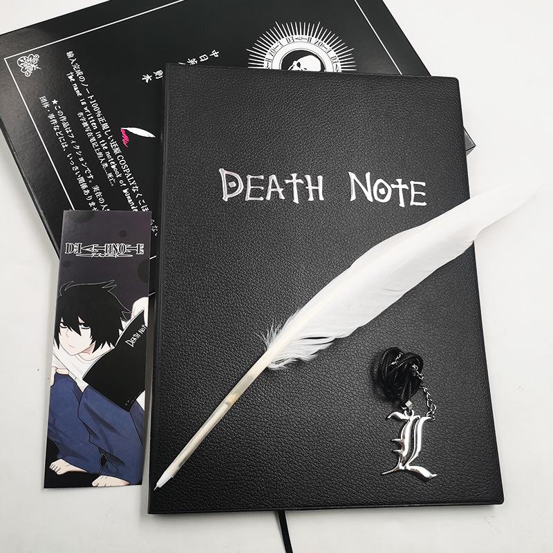 anime death note l necklace death note l necklace death note night god moon notebook wholesale delivery