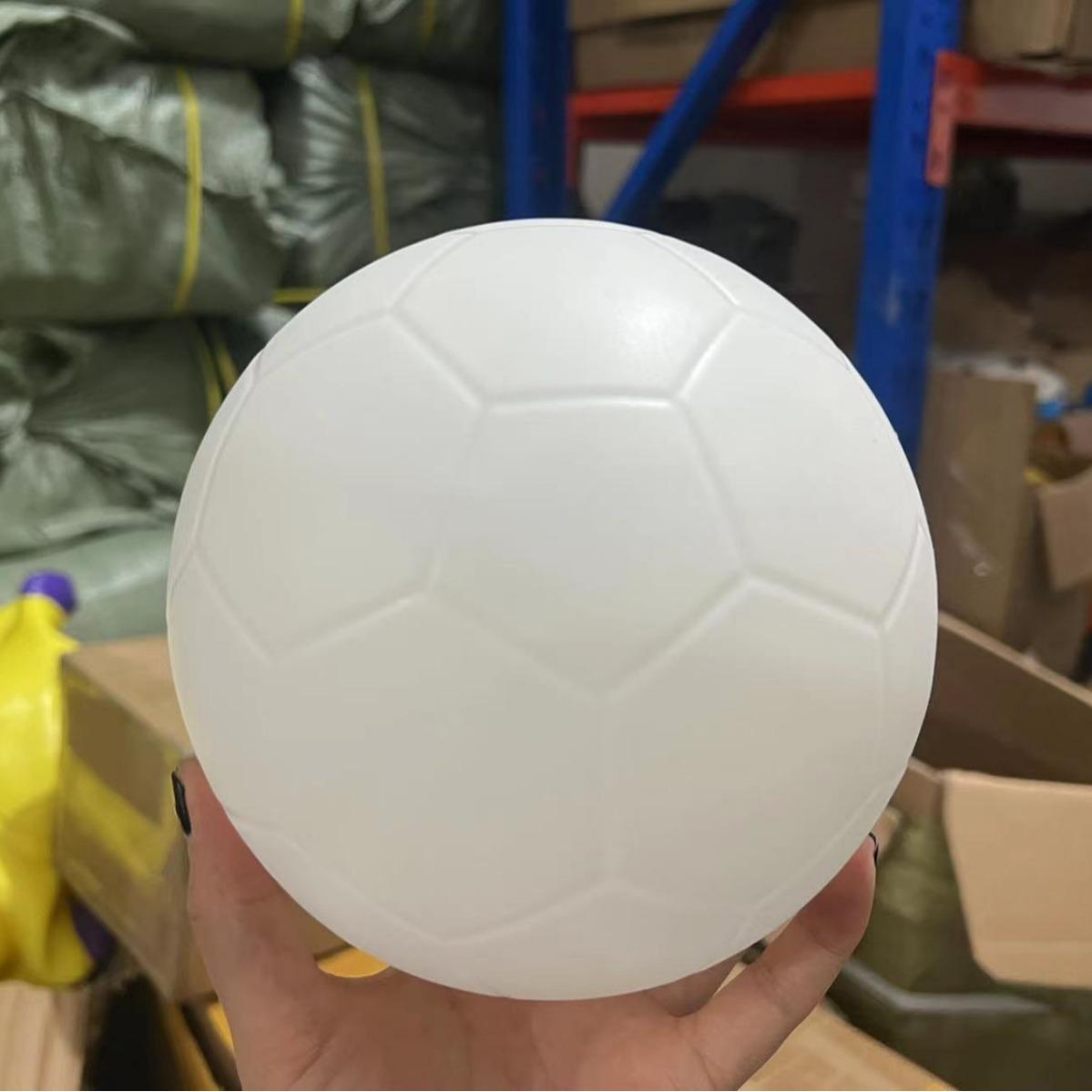 pure white pvc football no. 2 no. 3 no. 4 inflatable football diy painting graffiti children's signature blank football details Picture