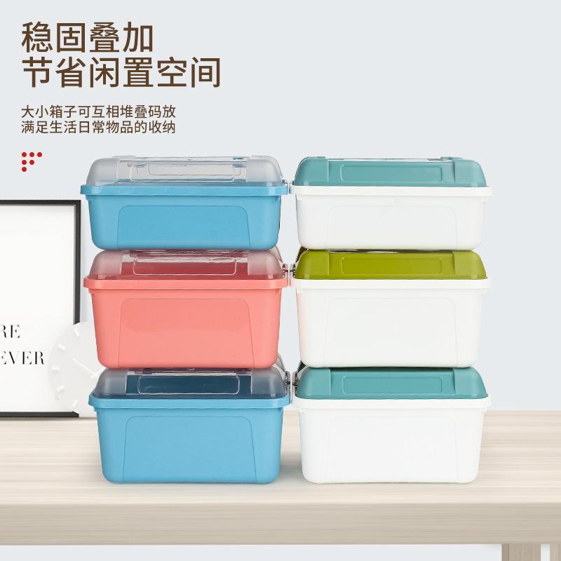 storage box plastic storage box toy storage box finishing casket outdoor clothes storage compartmented storage boxes wholesale