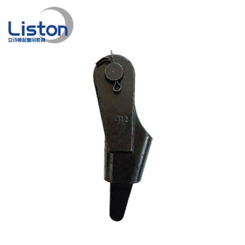 factory direct sale lifting alloy steel wedge joint wire rope wedge joint wedge sleeve wholesale hardware tools