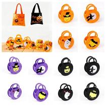 halloween handbag nonwoven fabric bag ghost festival children's gift candy bag halloween props supplies wholesale