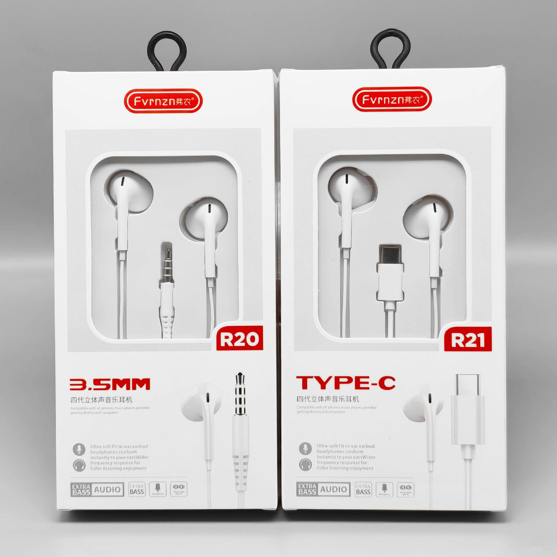 type-c music headset call karaoke for huawei xiaomi vivo glory oppo mobile phone music earbuds 3.5