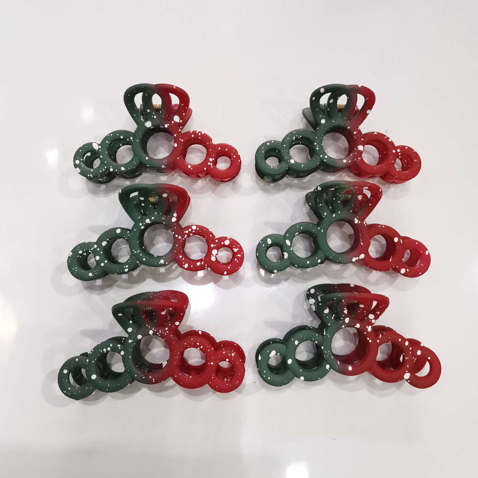 11 cm popular Christmas scratch-off clip Specification image