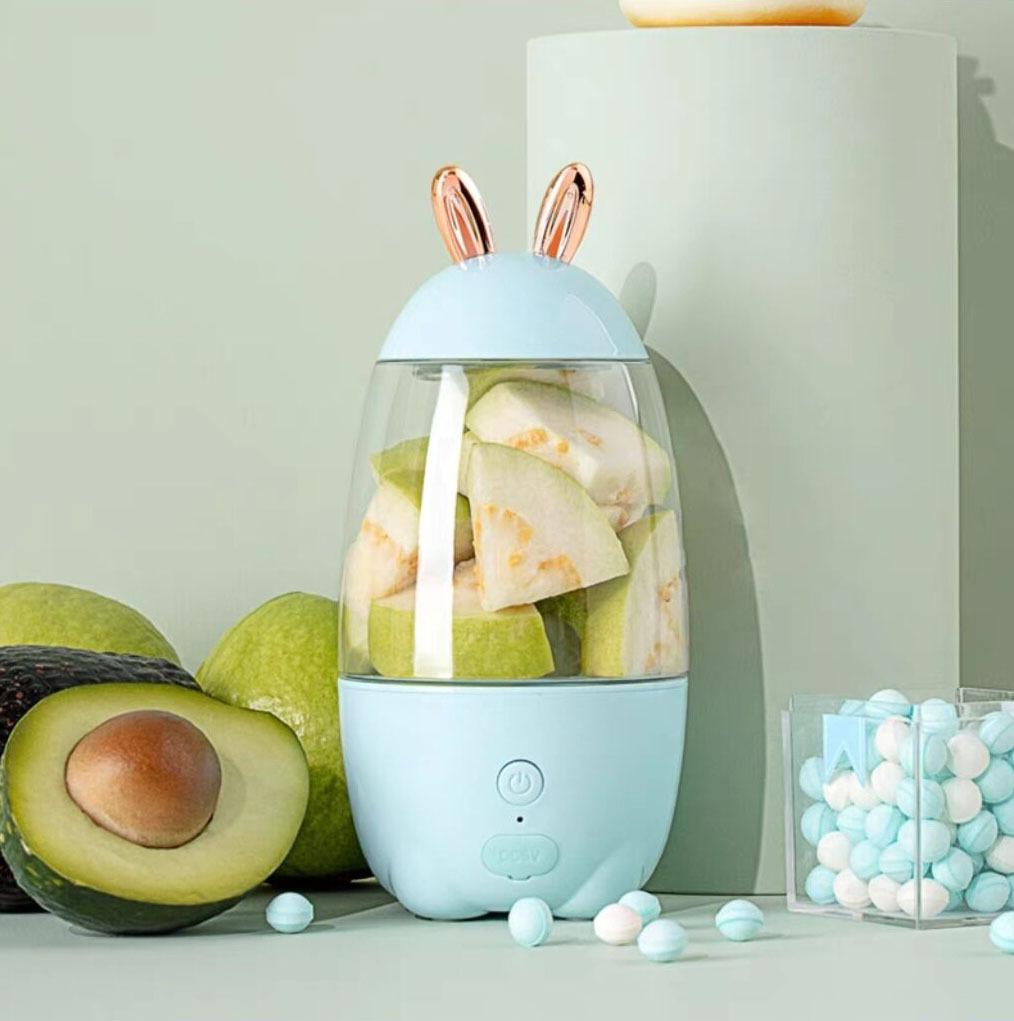 cross-border new arrival household portable juicer rabbit juicer cup student portable with safety switch juicer full figure