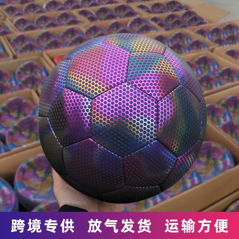 cross-border no. 5 reflective football laser luminous glow football school no. 4 competition training practice football wholesale delivery details Picture