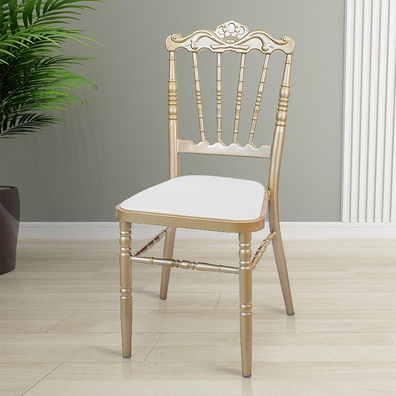 metal soft bag seat home living room dining chair outdoor leisure chair hotel banquet chair wholesale wedding reception chair