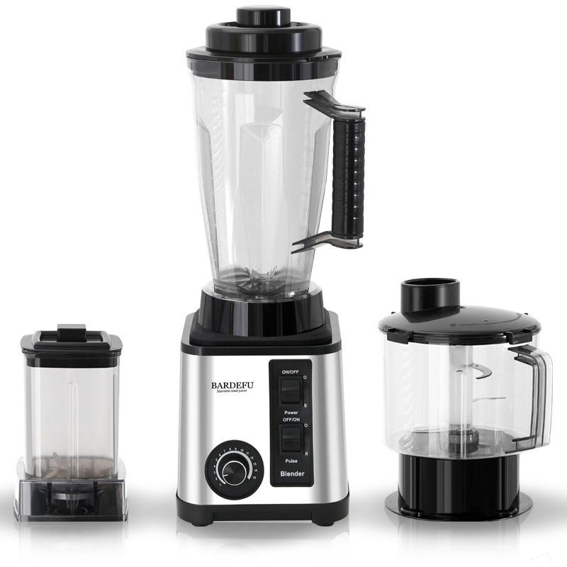 blender foreign trade cross-border 3l three-in-one juicer multi-function cytoderm breaking machine large capacity meat grinder