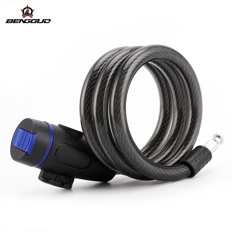 bicycle chain lock wire lock mountain bike anti-theft cable lock electromobile lock bicycle security lock universal