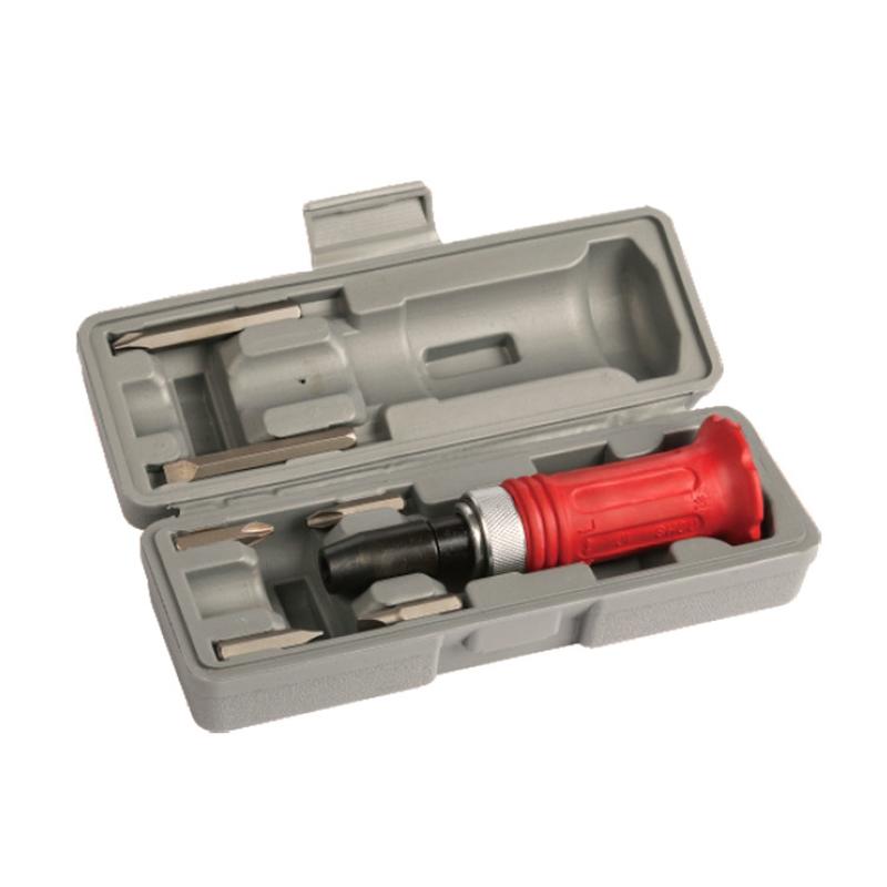 Impact Batch Popular Classic Screwdriver Red Plastic Handle Impact Screwdriver Hardware Tools