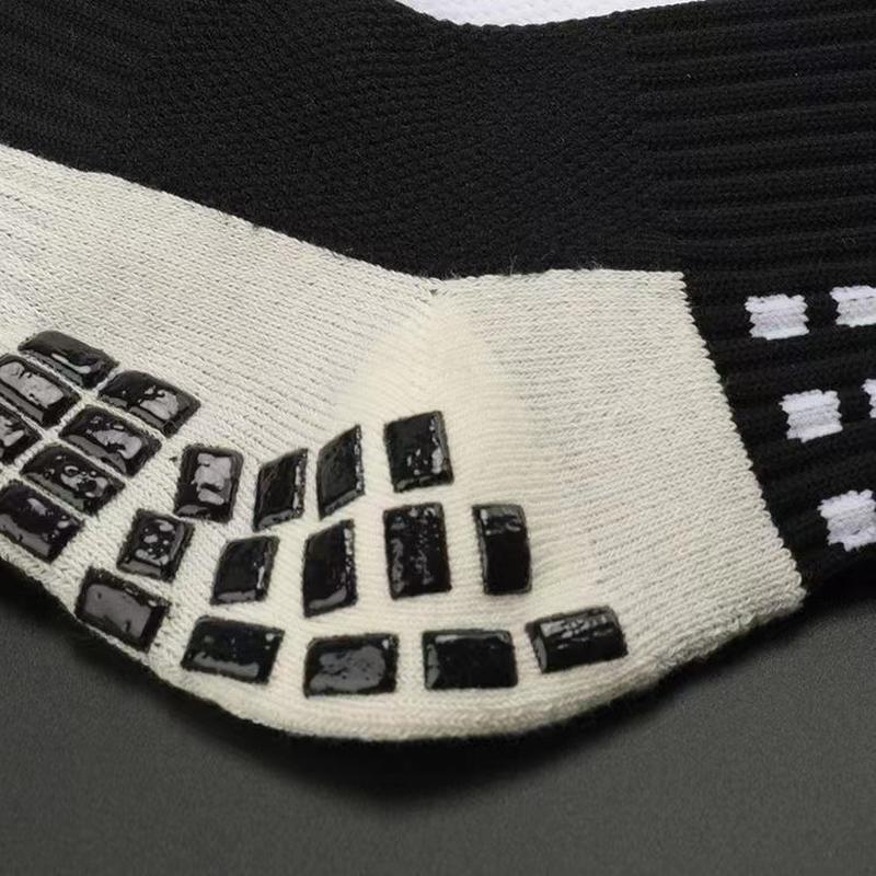 thick towel bottom soccer socks non-slip glue men's mid-calf sports football training competition soccer socks luck Specification drawing