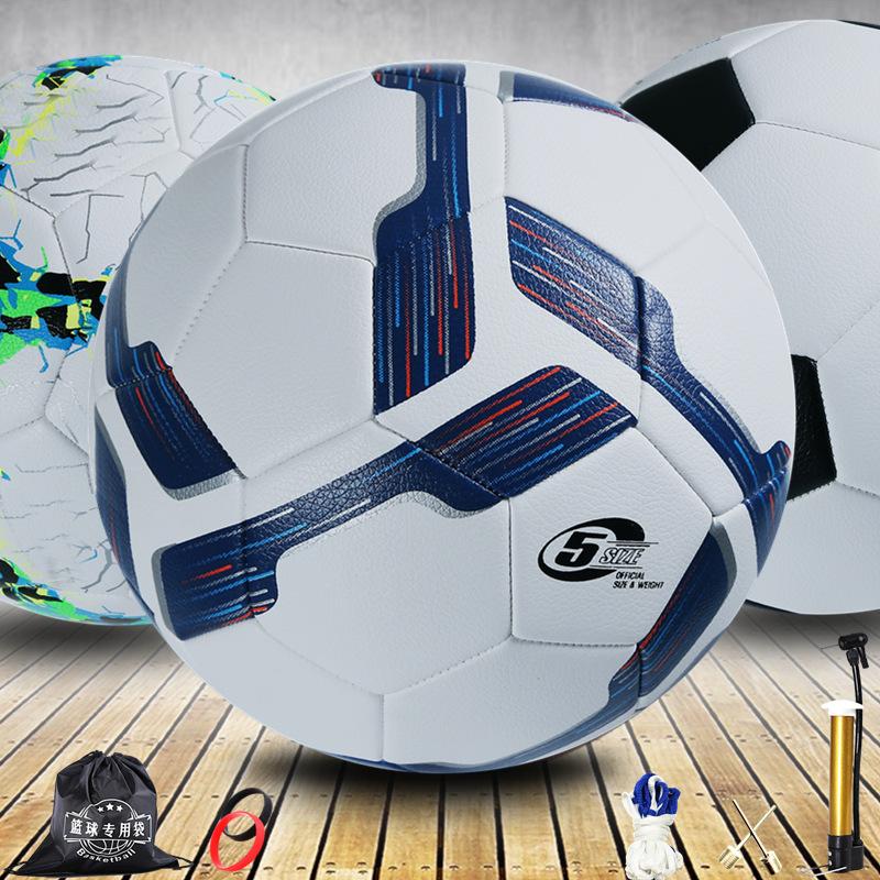 football new thickened soft leather wear-resistant special teaching training for primary and secondary school students high school entrance examination black and white no. 5 no. 4 Application Scenario