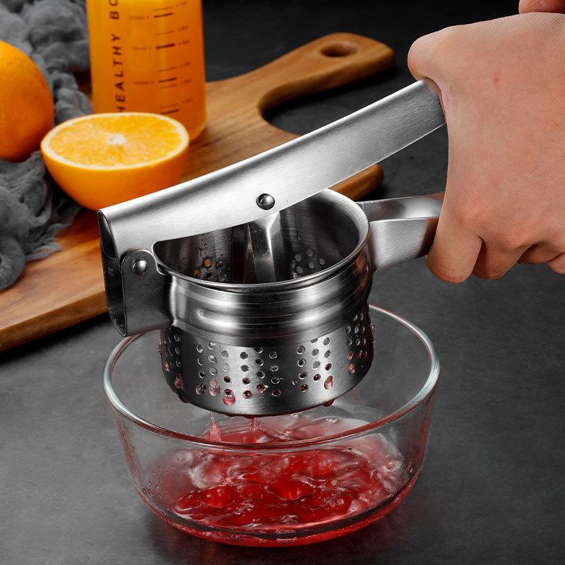 manual juicer vegetable stuffing water squeezer juicer lemon squeezer fruit juicer stainless steel juicer