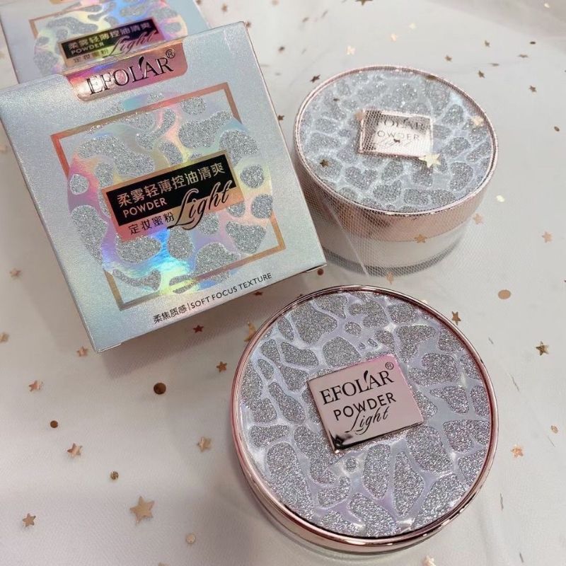 Evra's refreshing setting powder, loose powder, soft mist, light, oil-control, long-lasting makeup, waterproof, sweat-proof and not easy to smudge, is a solid powder Item Picture
