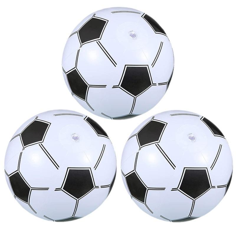 creative advertising football pvc inflatable ball beach ball bar ktv decoration world cup football inflatable toy ball Item Picture