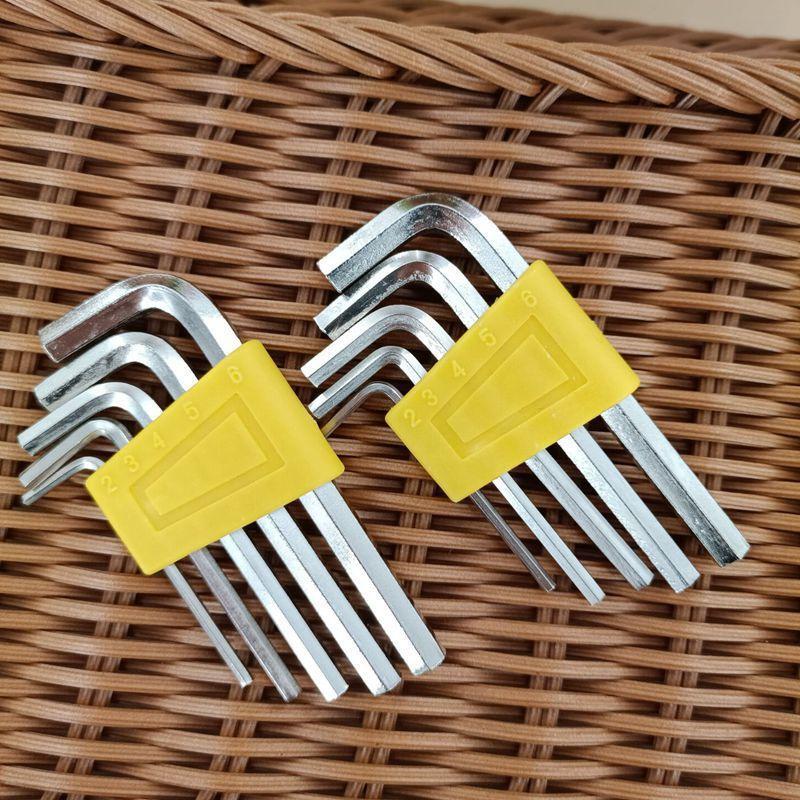 5 pack suit allen wrench large and small sizes hex socket screwdriver hand hardware tools factory direct sales