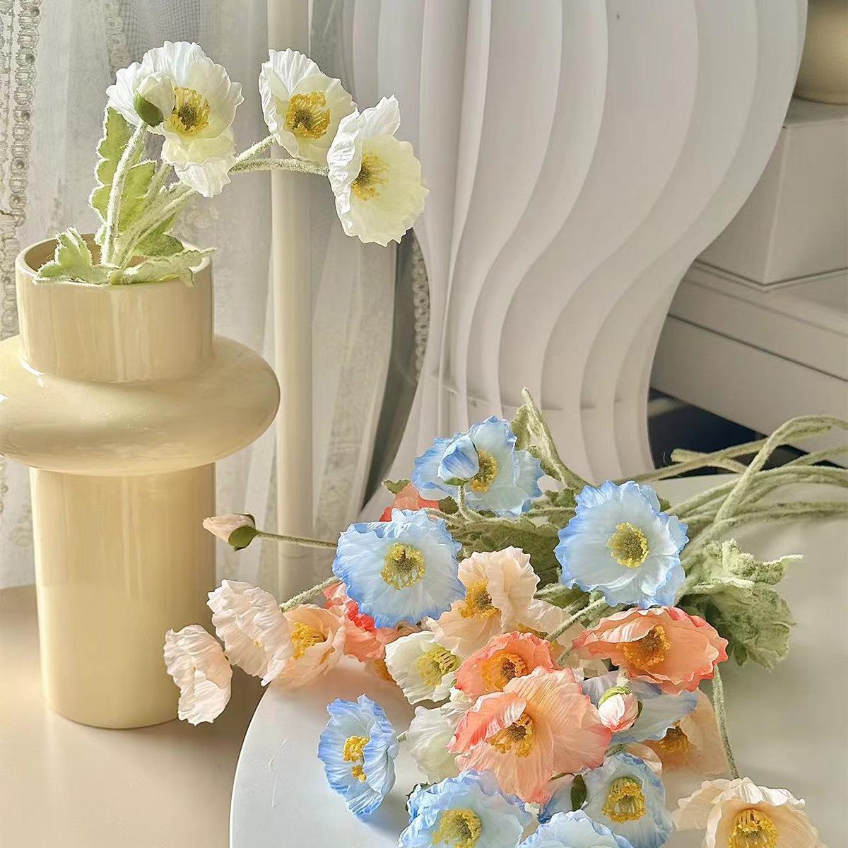 high-end ins ice island beauty artificial flower photography props home living room bouquet decoration decoration fake flower wholesale
