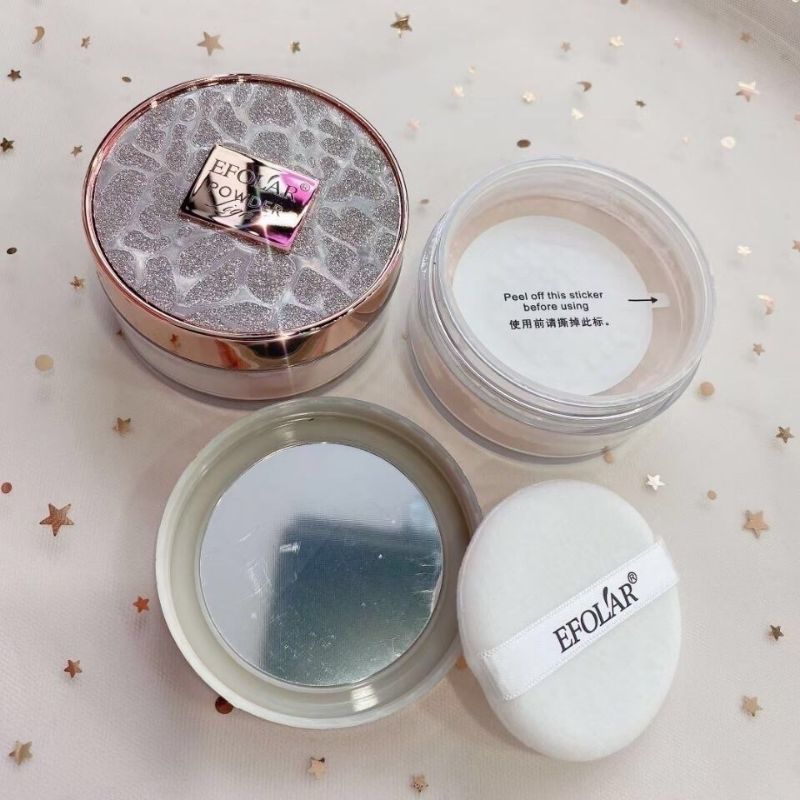 Evra's refreshing setting powder, loose powder, soft mist, light, oil-control, long-lasting makeup, waterproof, sweat-proof and not easy to smudge, is a solid powder details Picture