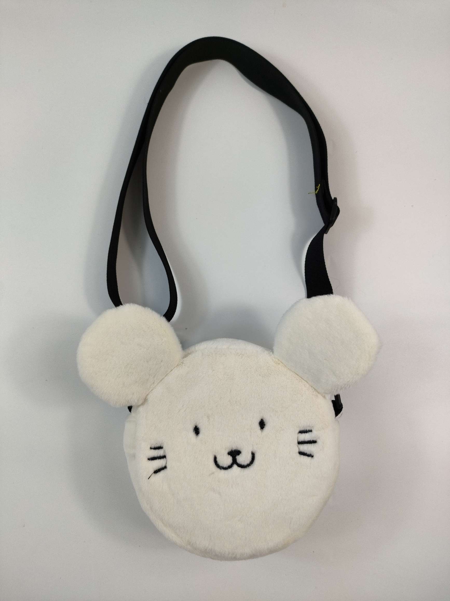 Children's special mini bags, leather goods, plush panda bags, phone bags, cute styles, crossbody, exquisite and durable