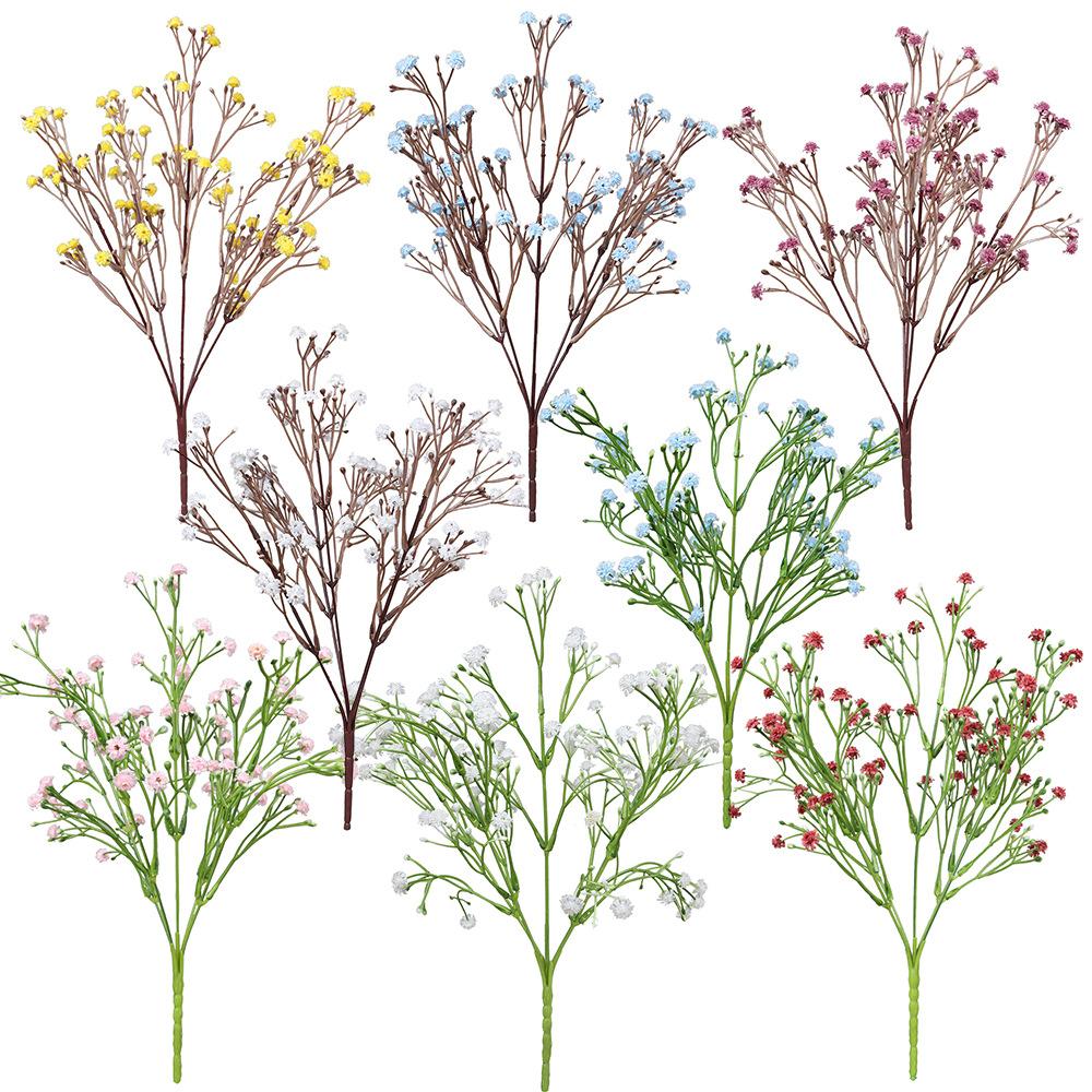 artificial artificial artificial artificial flower for hotel and restaurant, artificial artificial artificial flower, pu soft glue, artificial artificial artificial flower, starry iterior