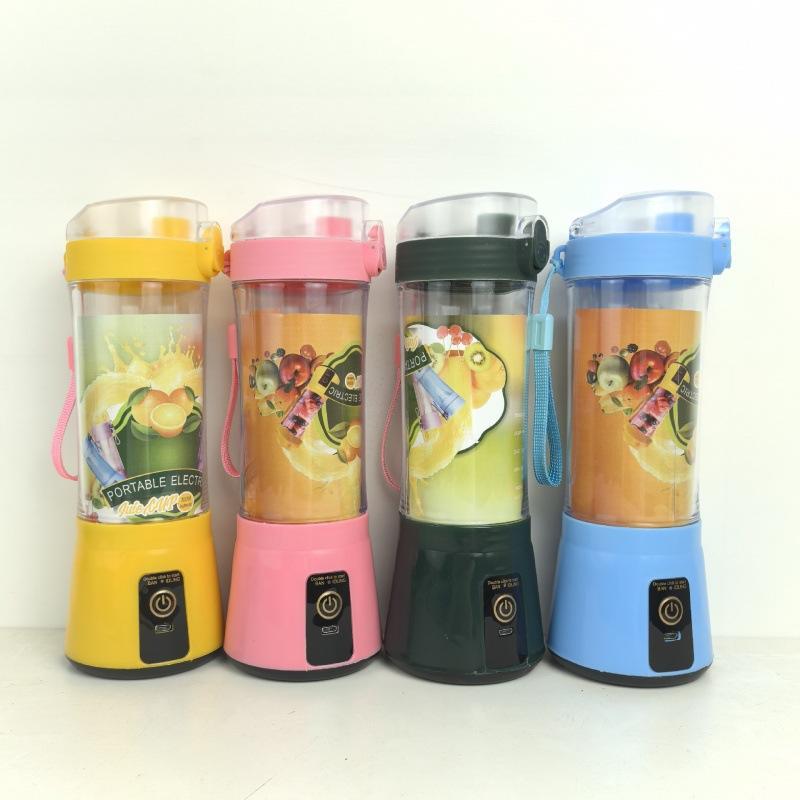 Cross-Border New Arrival Juicer Household Portable USB Charging Juice Cup Automatic Mini Blender Factory Wholesale