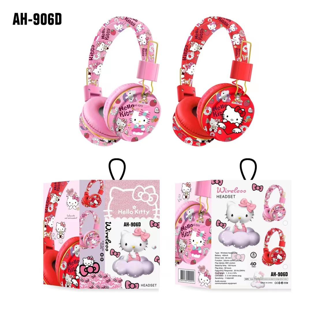 new headset cute cartoon bluetooth earphone cellphone computer music stereo headset