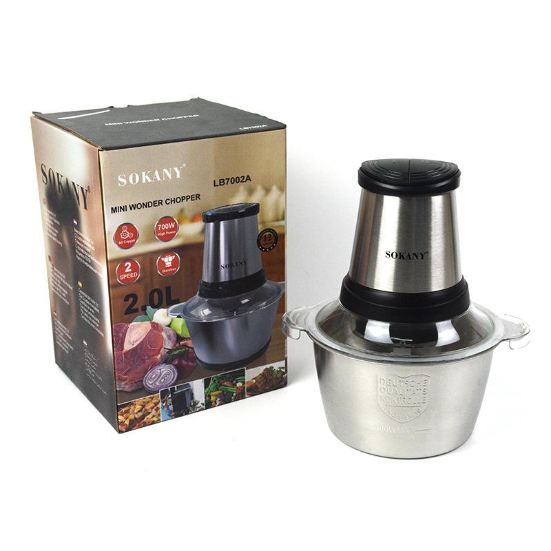 Cross-Border Electric Household Meat Grinder Vegetable Hand Blender Meat Chopper Grinder Juicer Lb7002a Meat Grinder