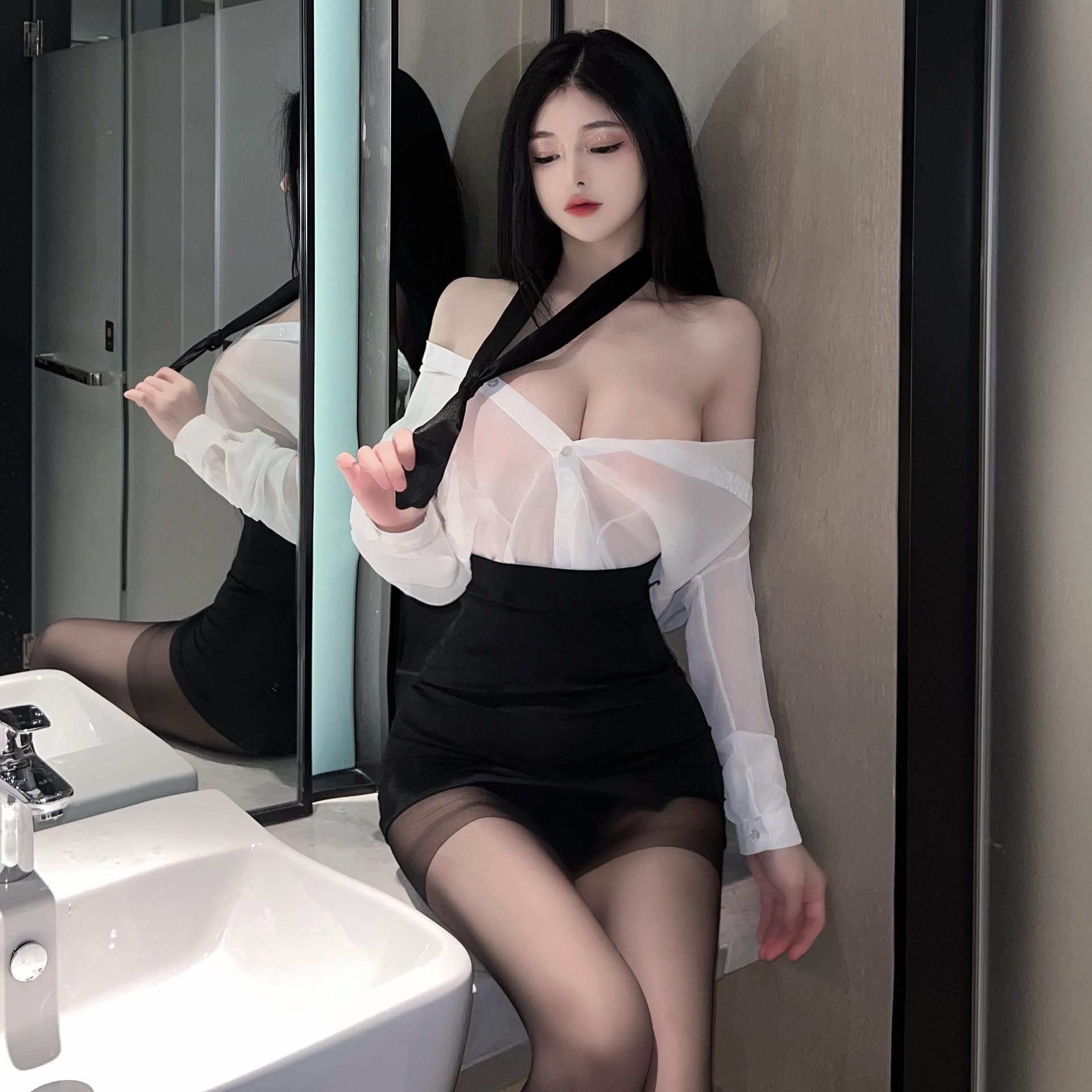 new sexy lingerie sexy skinny hip secretary ol uniform temptation teacher suit factory wholesale delivery