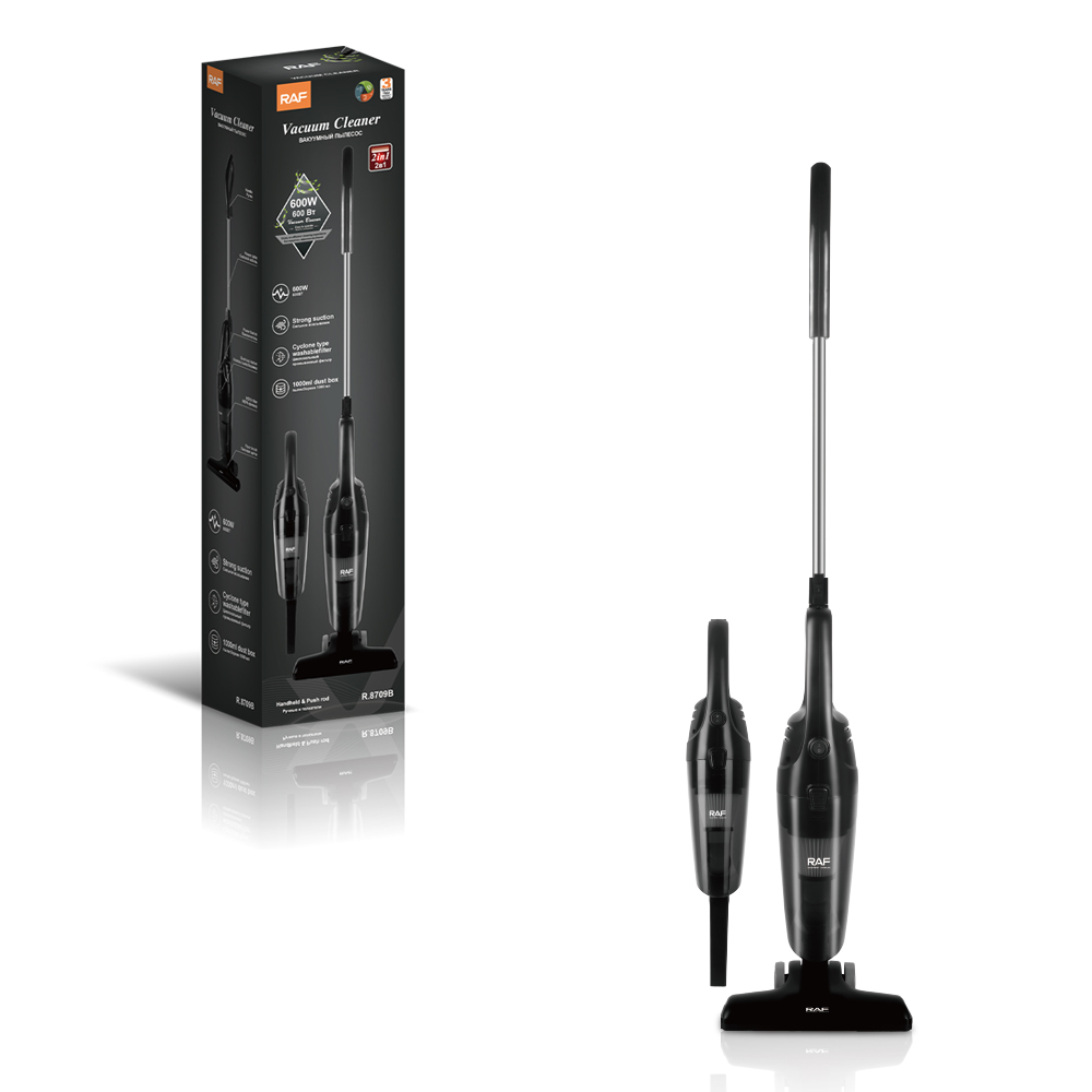 RAF European standard cross-border wired vacuum cleaner, household handheld high-power vacuum cleaner, portable car all-in-one, high suction power R.8709 details Picture