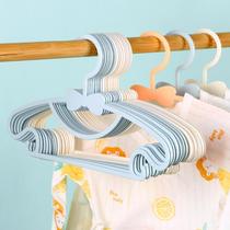 children's clothes hanger plastic children's clothes hanger household baby clothes hanger thickened drying clothes hanger infant bow clothes hanger
