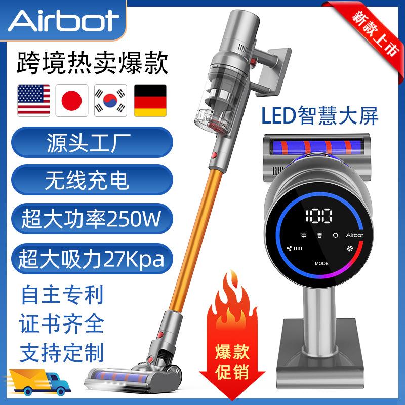 cross-border airbot smart high-power wireless vacuum cleaner handheld cordless a suction machine rechargeable household mites instrument