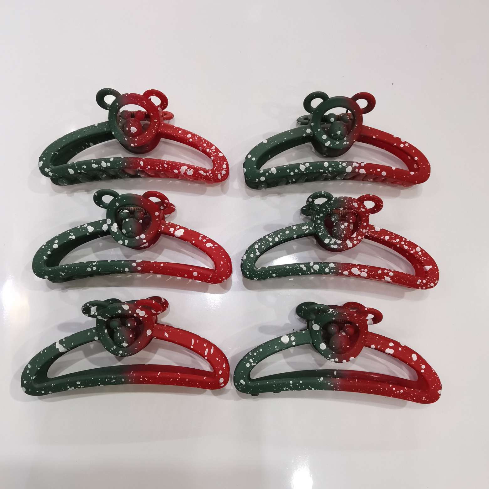 11 cm popular Christmas scratch-off clip Item Picture