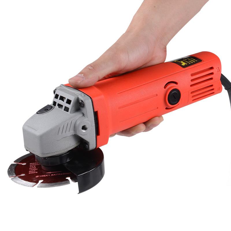 factory direct supply multi-functional household angle grinder polishing machine hand grinder angle grinder cutting machine electric tool