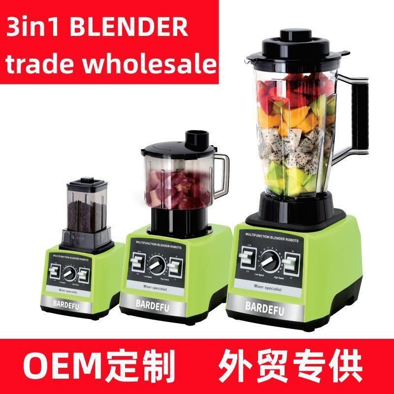 3.0l bardefu 3 in 1 juicer & blender foreign trade wholesale 3-in-1 cytoderm breaking machine
