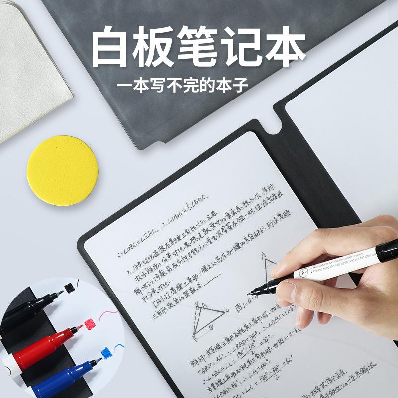 Small Whiteboard Notebook Desktop Note Board Mobile Writing Board Erasable Mini Whiteboard Notebook Memo Draft Paper