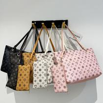 large capacity shoulder bag two-piece l2023 new women's bag ladies handbag european tote bag women