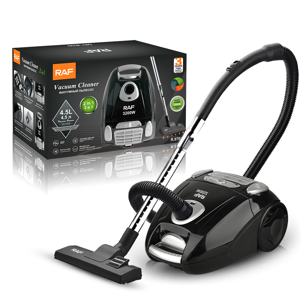 RAF European standard cross-border vacuum cleaner, household high-suction power dust removal vacuum cleaner, handheld powerful horizontal vacuum cleaner R.8701