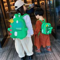 new kindergarten baby's school bag children cartoon bag cute dinosaur bag children backpack