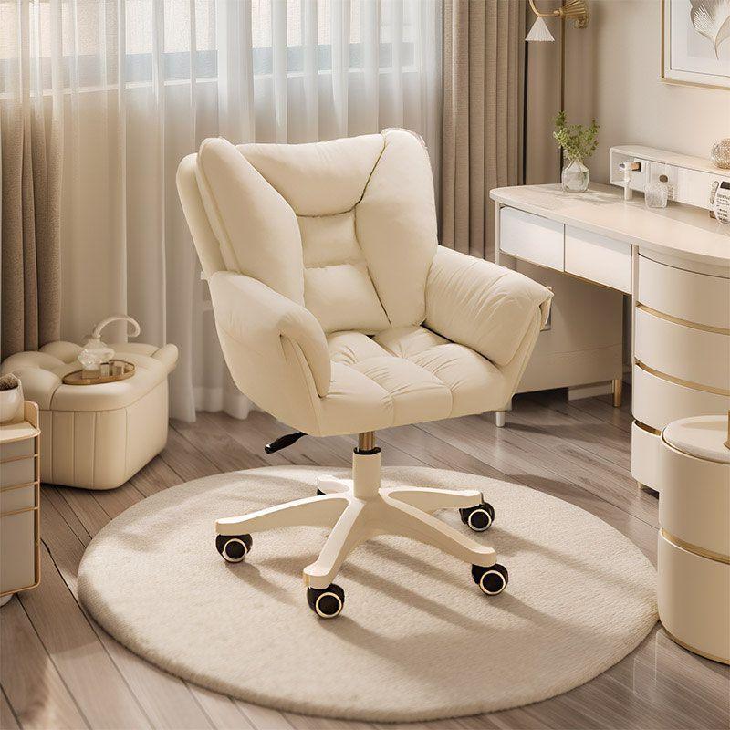 computer chair girls' comfortable dormitory bedroom cosmetic chair home long-sitting college student desk backrest lifting swivel chair