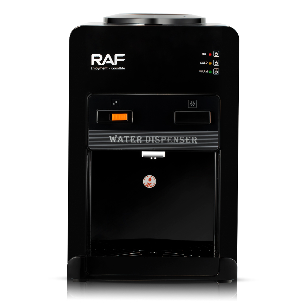 RAF Cross-border European standard water dispenser, desktop small household fully automatic intelligent mini cold and hot dual-purpose water barrel Item Picture