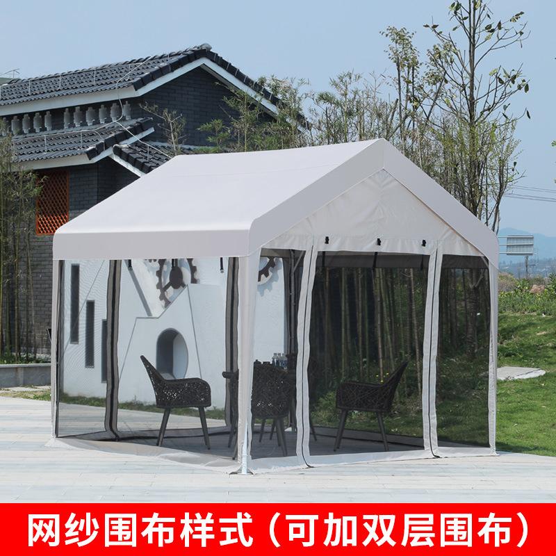 tent outdoor stall four-corner big umbrella canopy sunshade winter warm tent