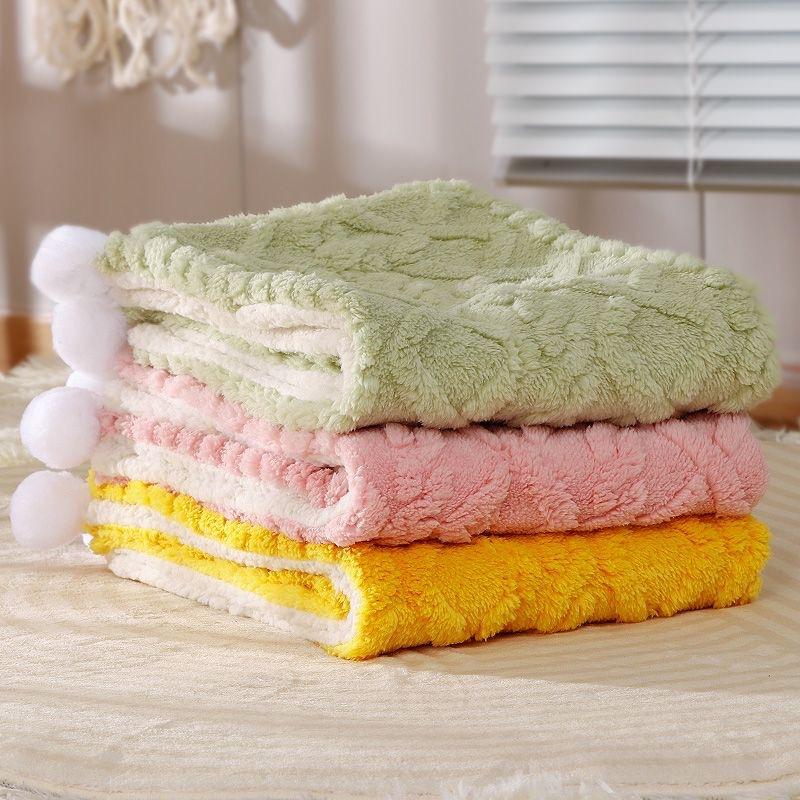 nordic ins pet blanket dogs and cats winter thicken thermal  mat dog mat cathouse doghouse sleeping mat