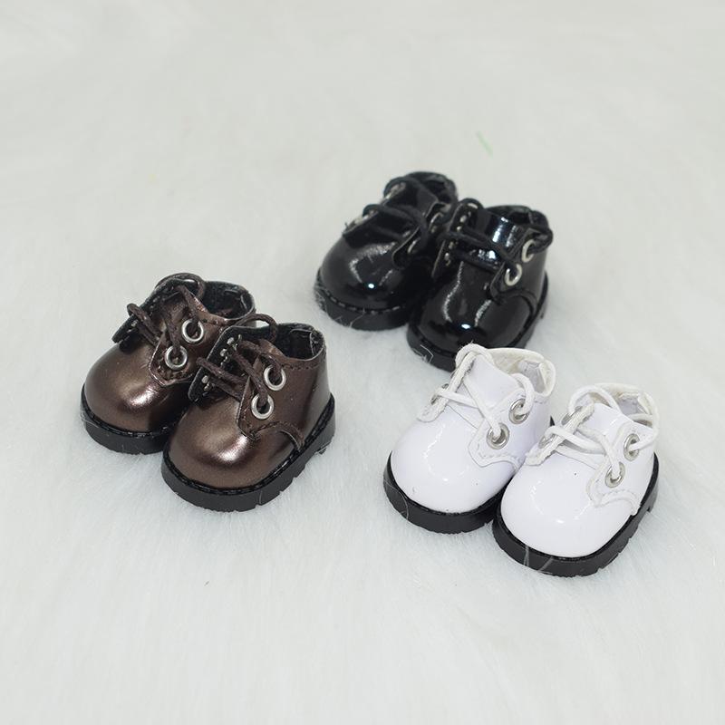 in stock 10cm cotton mary jane shoes 3.8cm figurine doll leather shoes no attribute toy leather shoes doll accessories