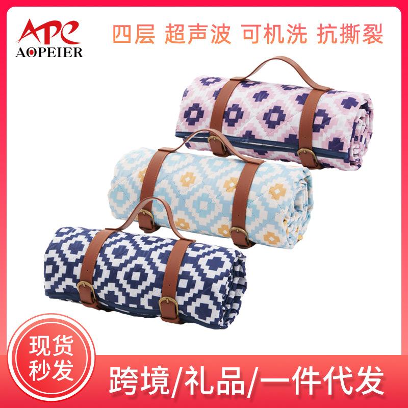 extra large outdoor picnic mat in stock camping mat machine washable moisture proof pad ultrasonic picnic mat picnic blanket supplies